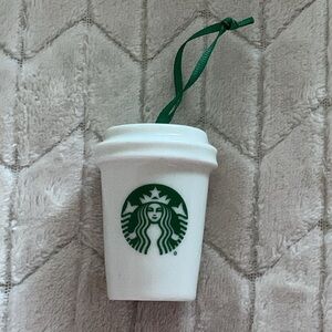 Starbucks Christmas 2016 Ceramic Cup‎ Holiday Ornament Holidays